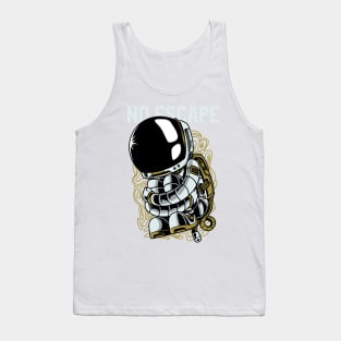 Lonely Astronaut From Space Tank Top